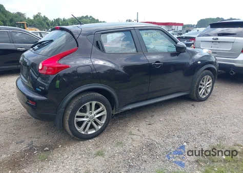 2014 Nissan Juke S из США, поврежденный, VIN JN8AF5MVXET480810